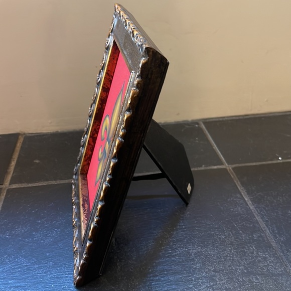 Fleur-de-lis framed art - Picture 2 of 5